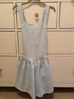 Abercrombie Kids YPB Drop Waist Gingham Summer Athletic Dress Size 11-12